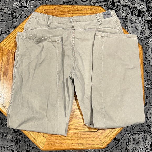 *THE NORTH FACE* Beige Khaki Chino Outdoor A5 Series Pants Size 8 - Picture 8 of 8